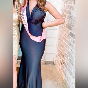 Black Formal Dress. Very flattering!